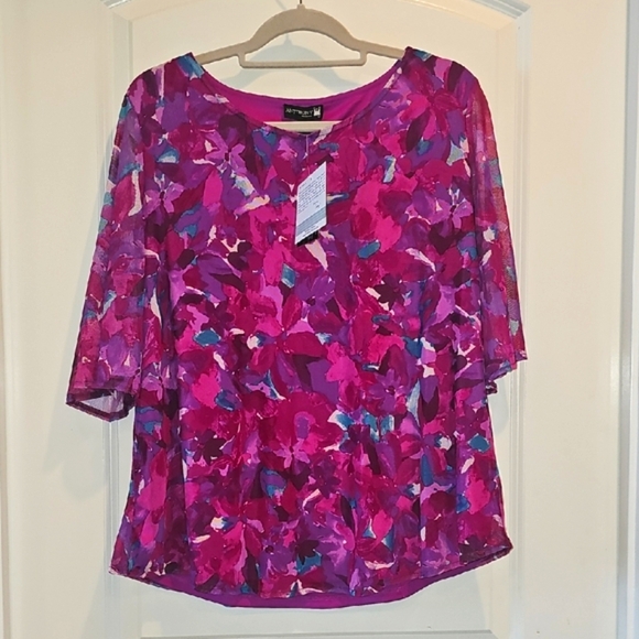 HSN Antthony Original Mesh Top - Picture 1 of 7